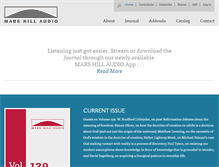 Tablet Screenshot of marshillaudio.org